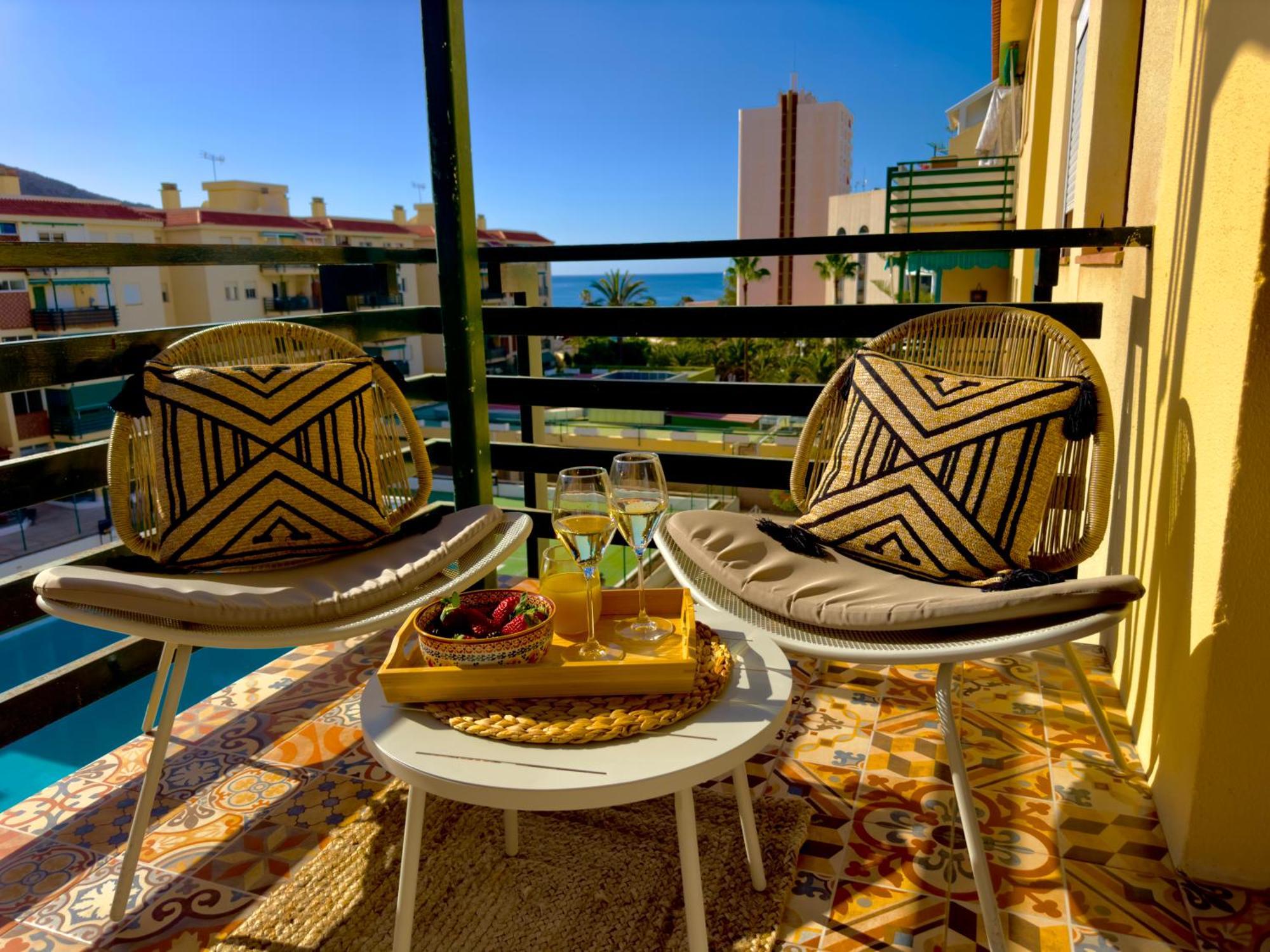Amazing 3-Bedroom Apartment. Pool And Sea View! Los Cristianos  Exterior photo